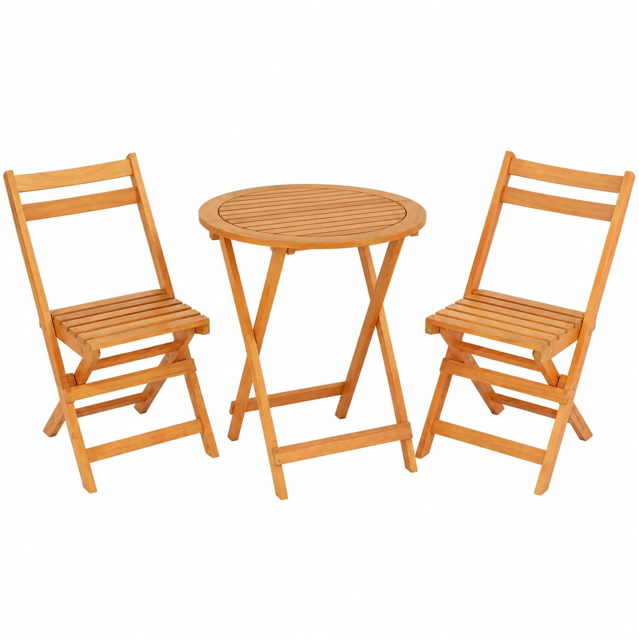 Salon de jardin, 2 places, pliable, pour la terrasse ou le jardin