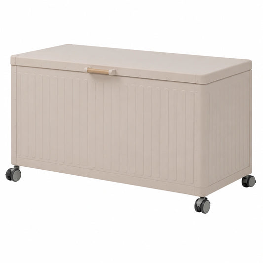 Coffre de rangement, en acier et aluminium, avec rangement, pour les espaces de vie