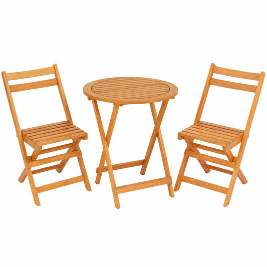 Salon de jardin, 2 places, pliable, pour la terrasse ou le jardin